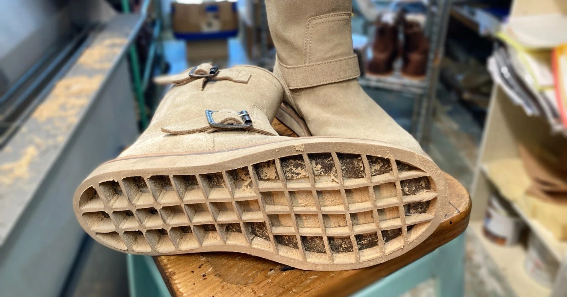Unknown Engineer Boots】ソールカスタムvol.1｜CREA Repair 