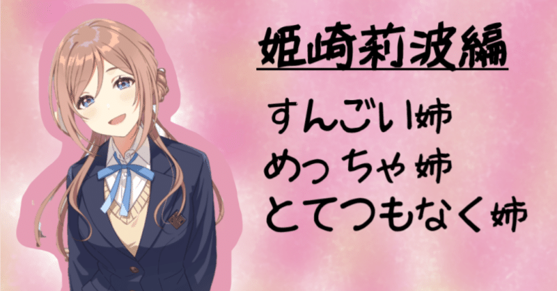 学マスキャラ紹介！～姫崎莉波編～】姫崎莉波と僕｜Gm@s（学習院大学