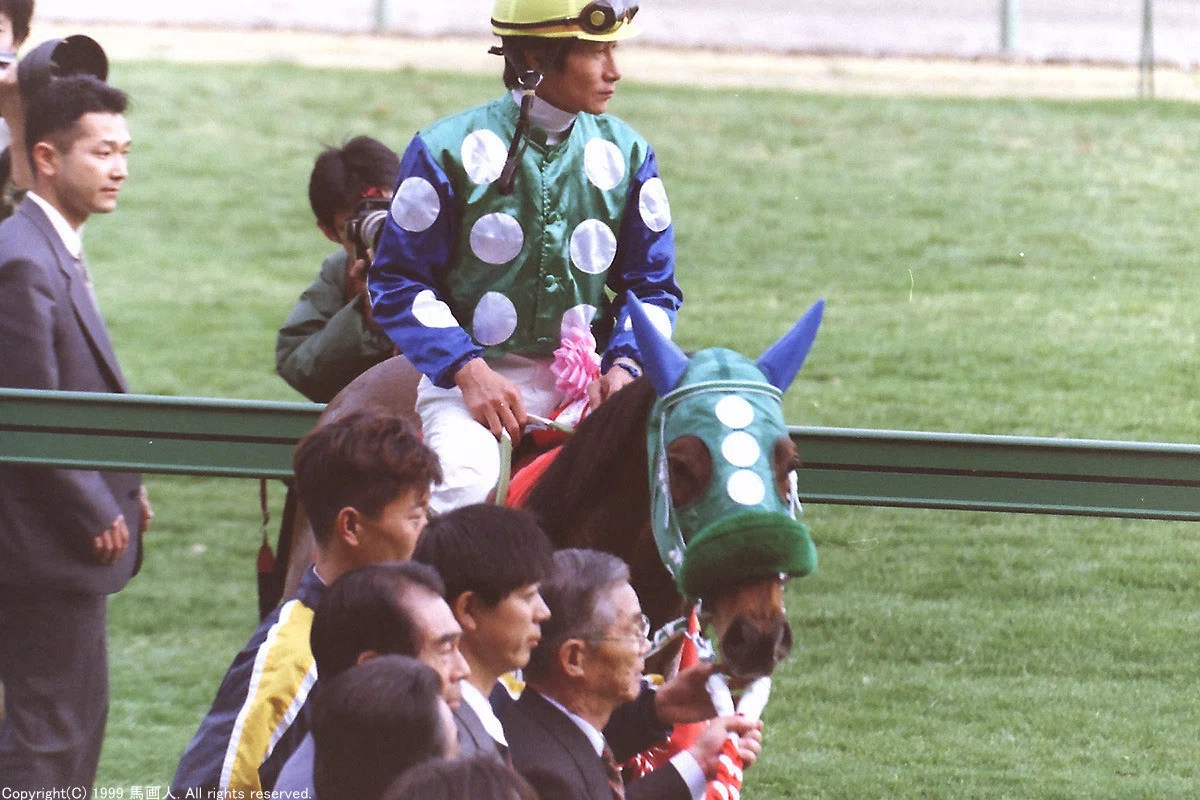 第73回中山記念:蔵出し写真 1999年 ⑤キングヘイロー|馬画人 第73回中山記念:蔵出し写真 1999年 ⑤キングヘイロー|馬画人