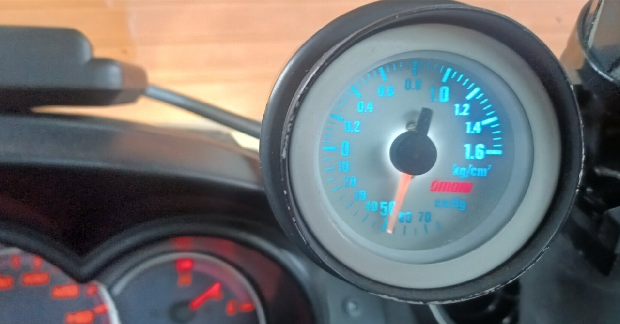 機械式ブースト計 あずきコペン】機械式ブースト計LEDｲﾋ[188,668km]｜＠由貴