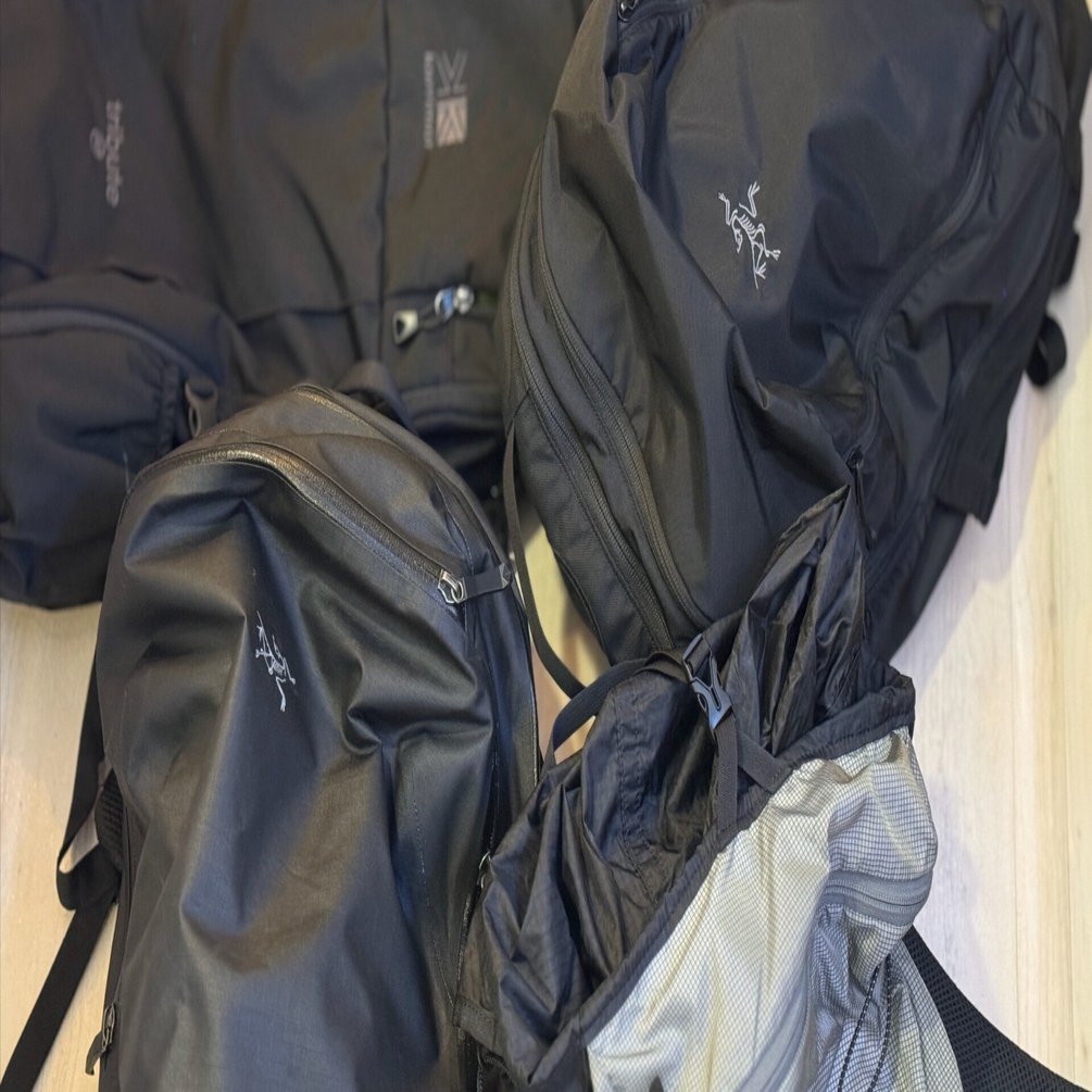 旅行用バックパックの最適解探し -Arc'teryx, Karrimor, 山と道