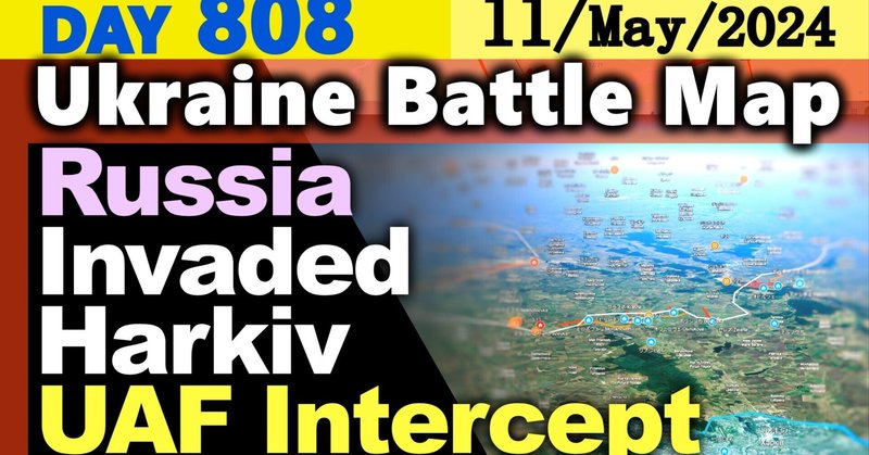 Day 807 [Ukraine War Map] All Assault Orders! Russia Victory Day Ends with Record Losses.
