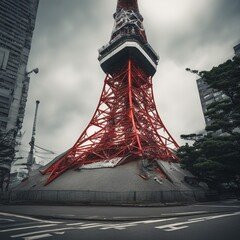 東京タワーが倒れる音(効果音制作課題）