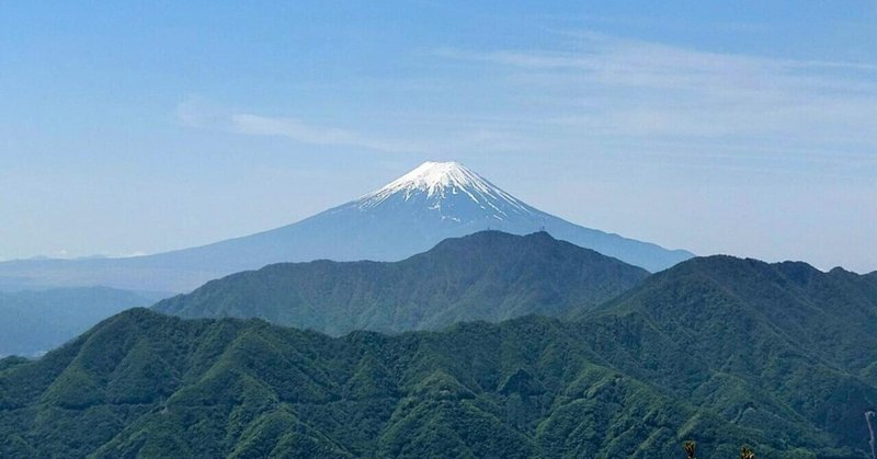 ｢滝子山｣(1,590m)【秀麗富嶽十二景で｢富士山｣を撮る】