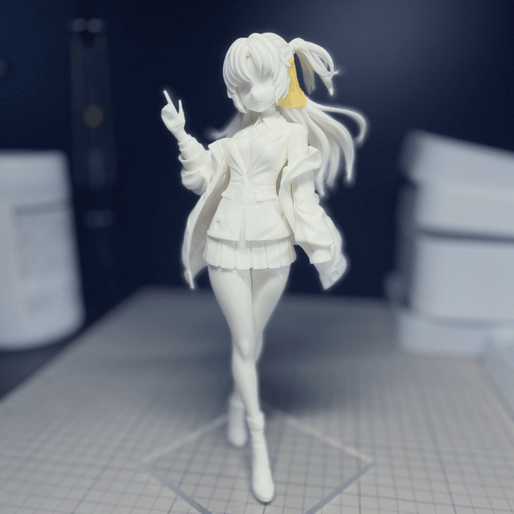 ブルーアーカイブ 早瀬ユウカ ガレージキット完成|jiro model ブルーアーカイブ 早瀬ユウカ ガレージキット完成|jiro model