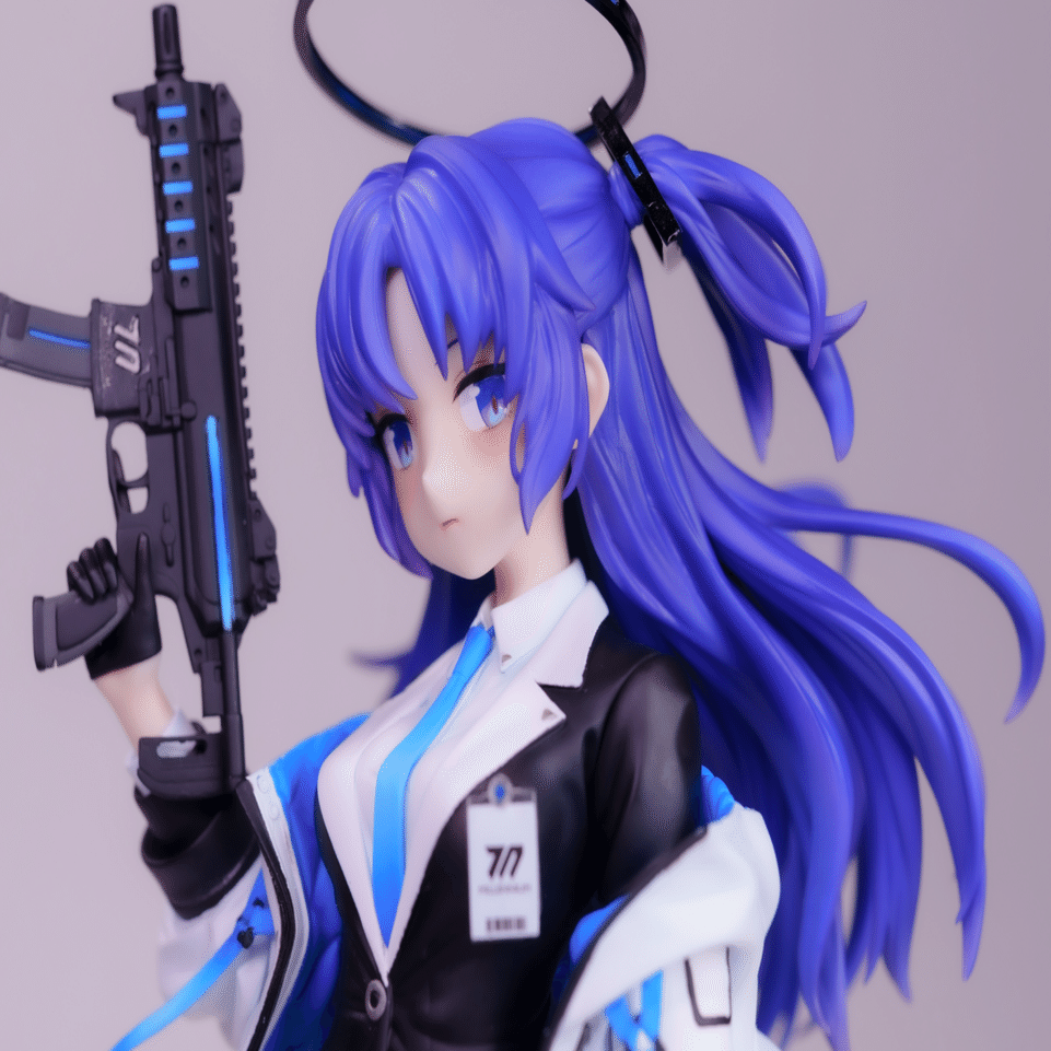 ブルーアーカイブ 早瀬ユウカ ガレージキット完成｜jiro model