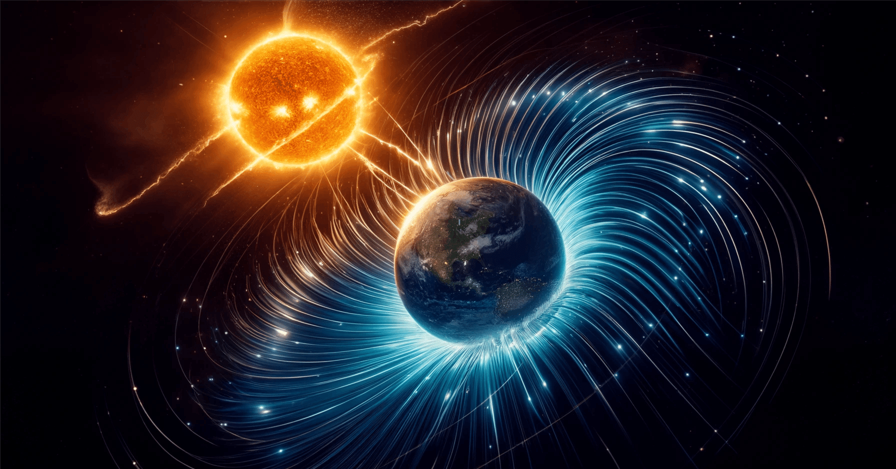 太陽フレアによる磁気嵐の話をきっかけに地磁気の逆転について考えた話｜安藤聖泰