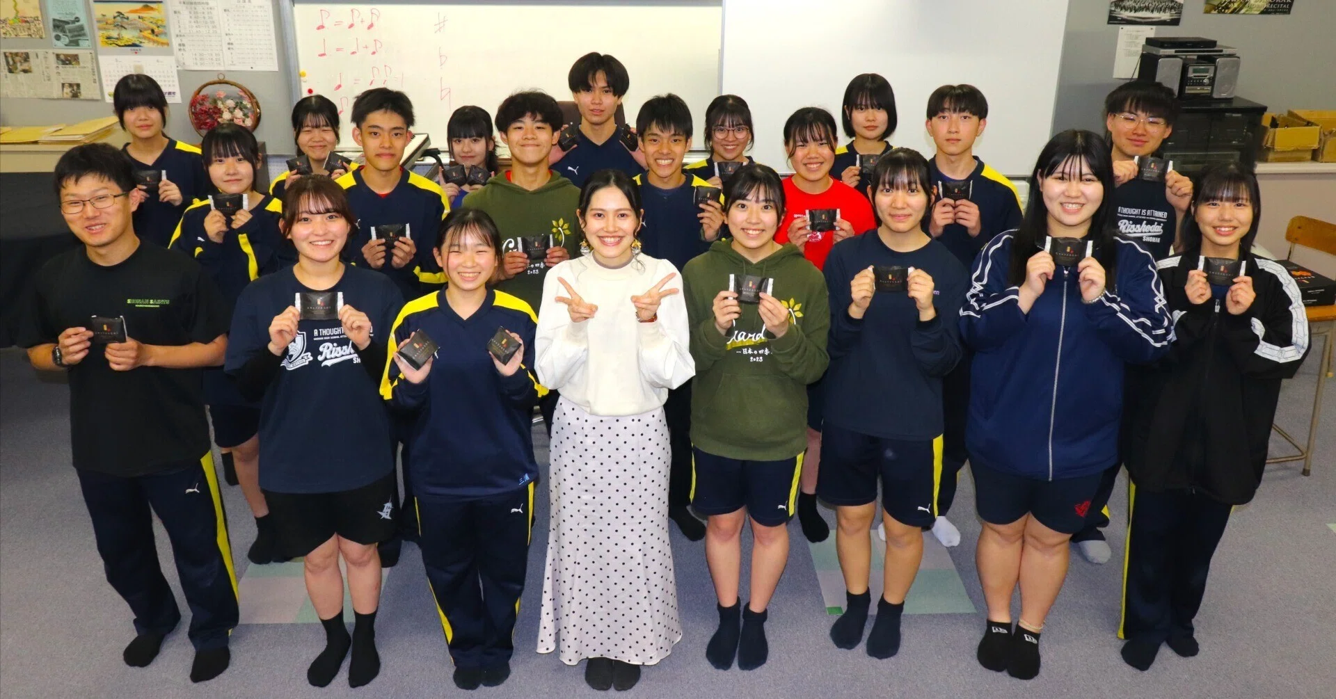 卒業生の来校が多い立正大淞南！｜学校法人淞南学園 立正大学淞南高等