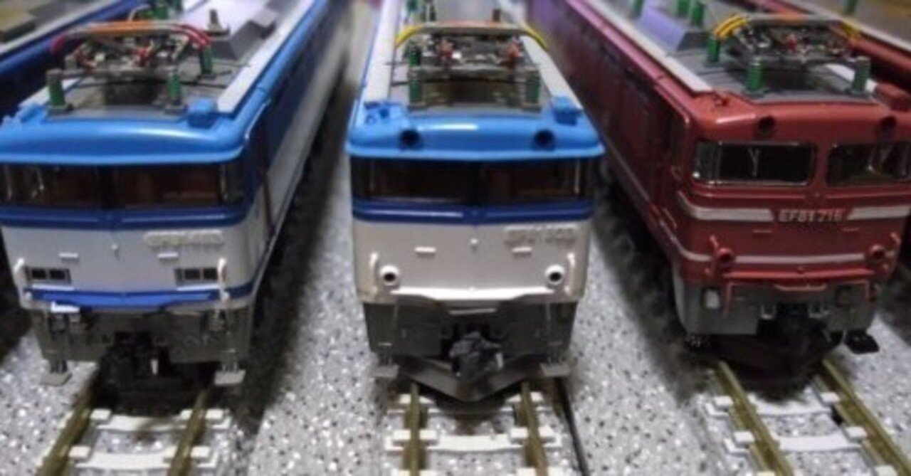 NゲージのEF81のプロトタイプは何号機?｜AKC_nt3