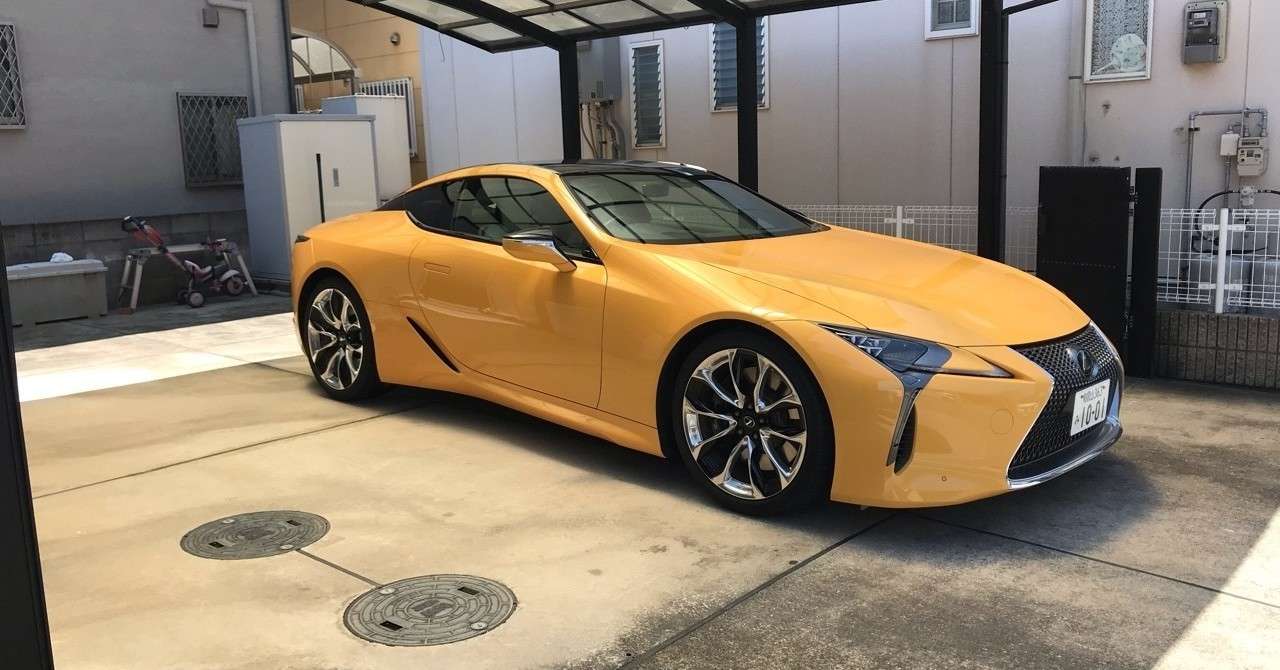 Lc500と言う代車 新型 Nobu Naga Note