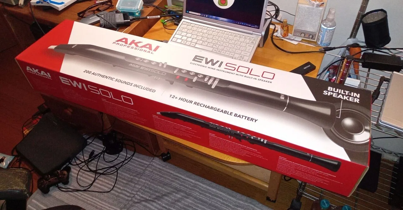 ウインドシンセのEWI Soloを買った｜ばったん