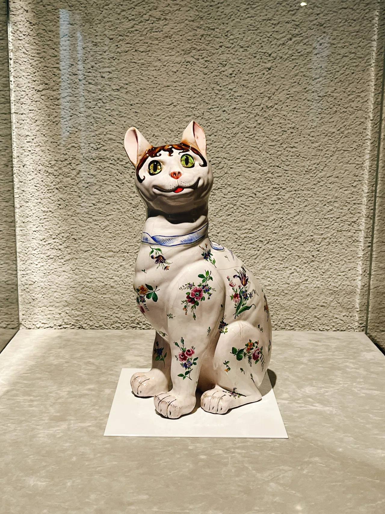 展示品■松永工房■カルラ■35.4万■オーク材■ガラス天板■モダン■サイドボード ガラスで魅せる自然「エミール・ガレ 奇想のガラス作家」渋谷区立松濤