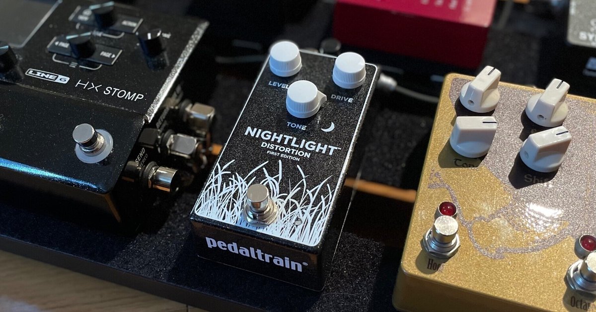 Pedaltrain Nightlight Distortionはブースターである|sparrovv Pedaltrain Nightlight Distortionはブースターである|sparrovv