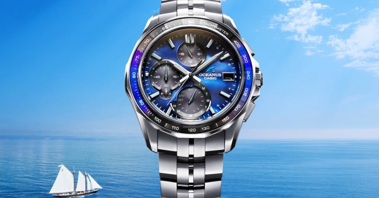 アナログウオッチの大海原を航海する「OCEANUS」の20年|カシオ アナログウオッチの大海原を航海する「OCEANUS」の20年|カシオ
