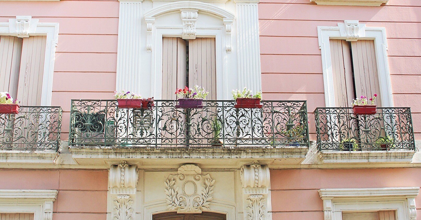 薔薇色のアパルトマン、フランスの薔薇、薔薇散策。｜アンヴァンテール