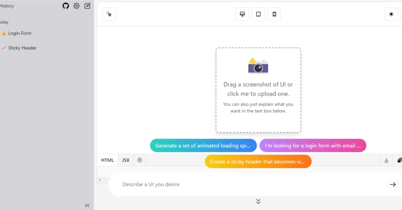テキストでサラッとUIコンポーネントを作ってくれる「OpenUI」を
