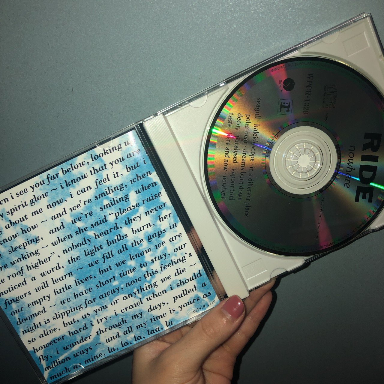 買ったCD紹介とRideの『Nowhere』を聴いてみた編｜内山 結愛