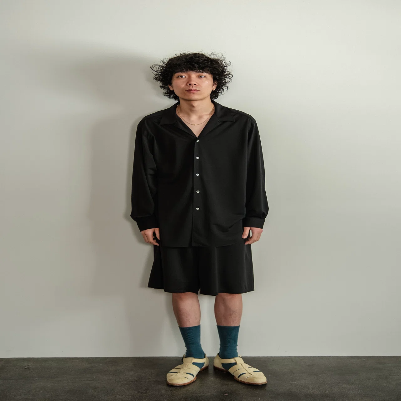 洗えるシルクシャツとショーツ｜y_s_k117