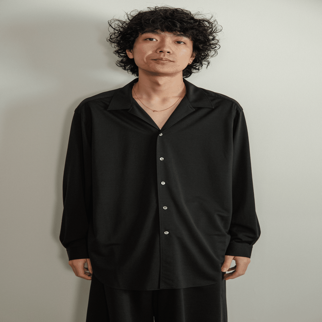 洗えるシルクシャツとショーツ｜y_s_k117