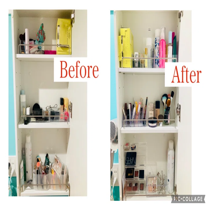 物を整理してみたよ💄👜【収納】｜MARU