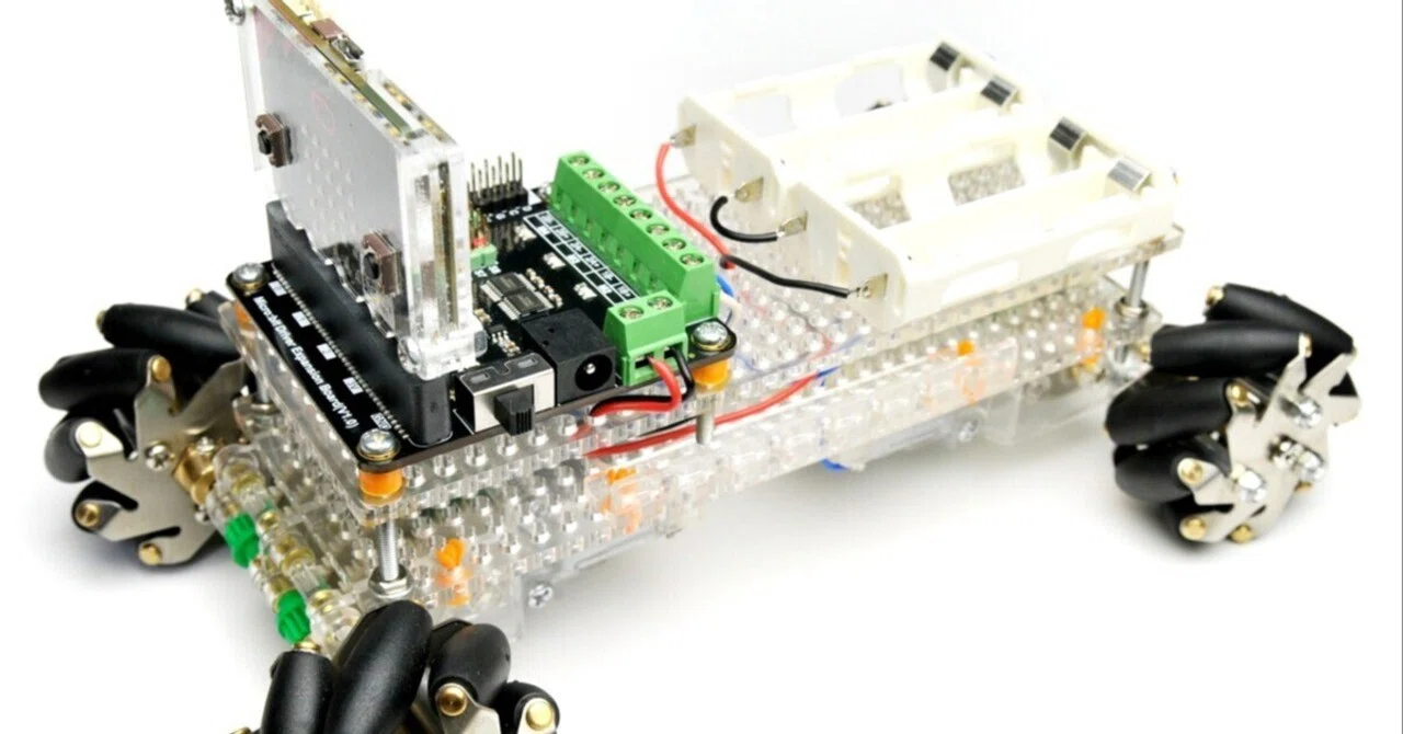 micro:bit作品紹介】メカナムホイールロボット｜サヌキテックネット