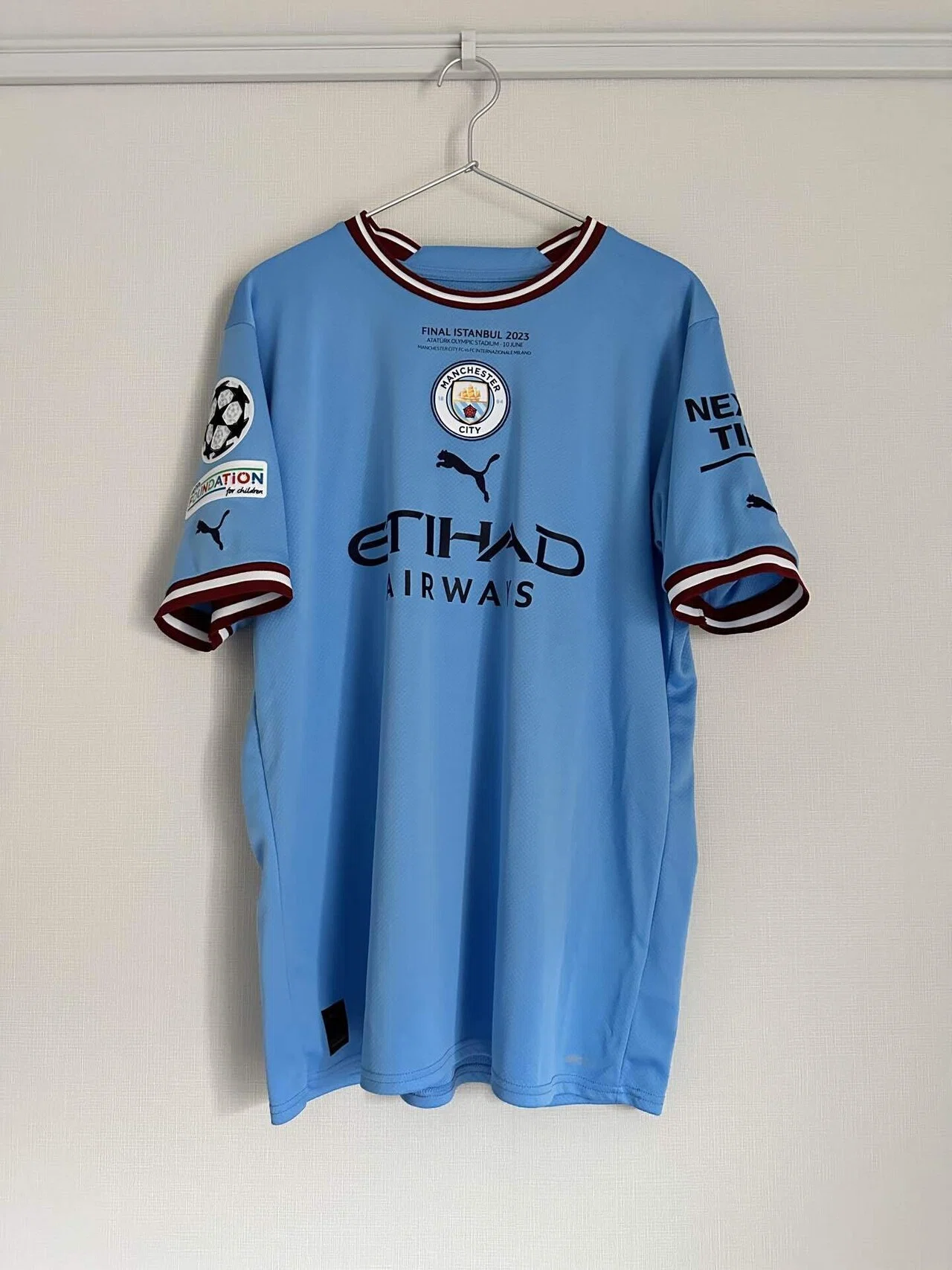 Day7】22-23 Manchester City Home kit(CL Final)#47 Phil Foden｜まさき
