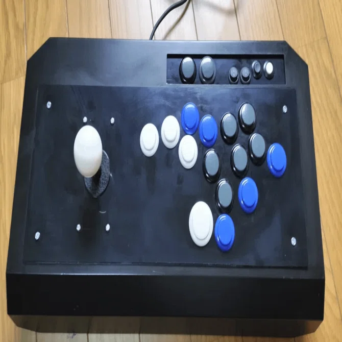 レバー付きレバーレス 自作アケコン ワンタッチ切替機能搭載 レバー＆レバーレスアケコンを作った。｜イチ