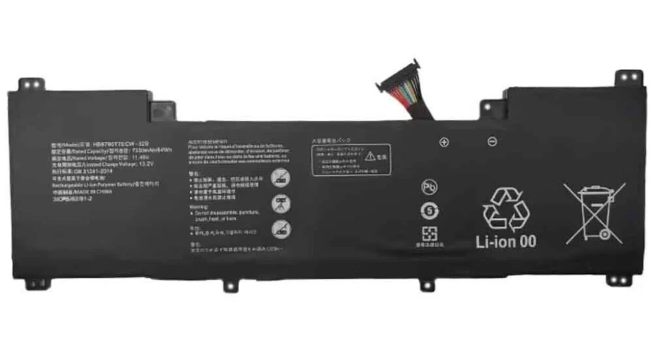 7330mAh 11.46V Huawei HB9790T7ECW32A バッテリー Huawei Matebook16 CREMWFG9
