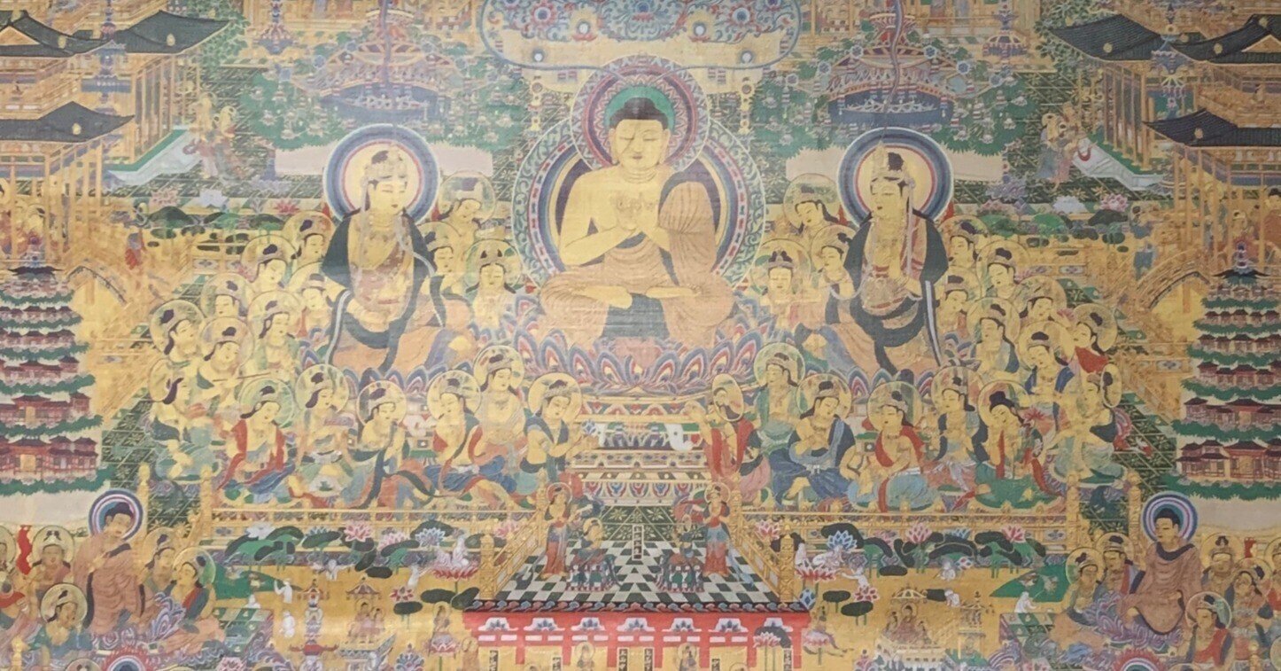 美術】当麻曼荼羅とはなにか? - 特別展「法然と極楽浄土」|今宵 美術】当麻曼荼羅とはなにか? - 特別展「法然と極楽浄土」|今宵