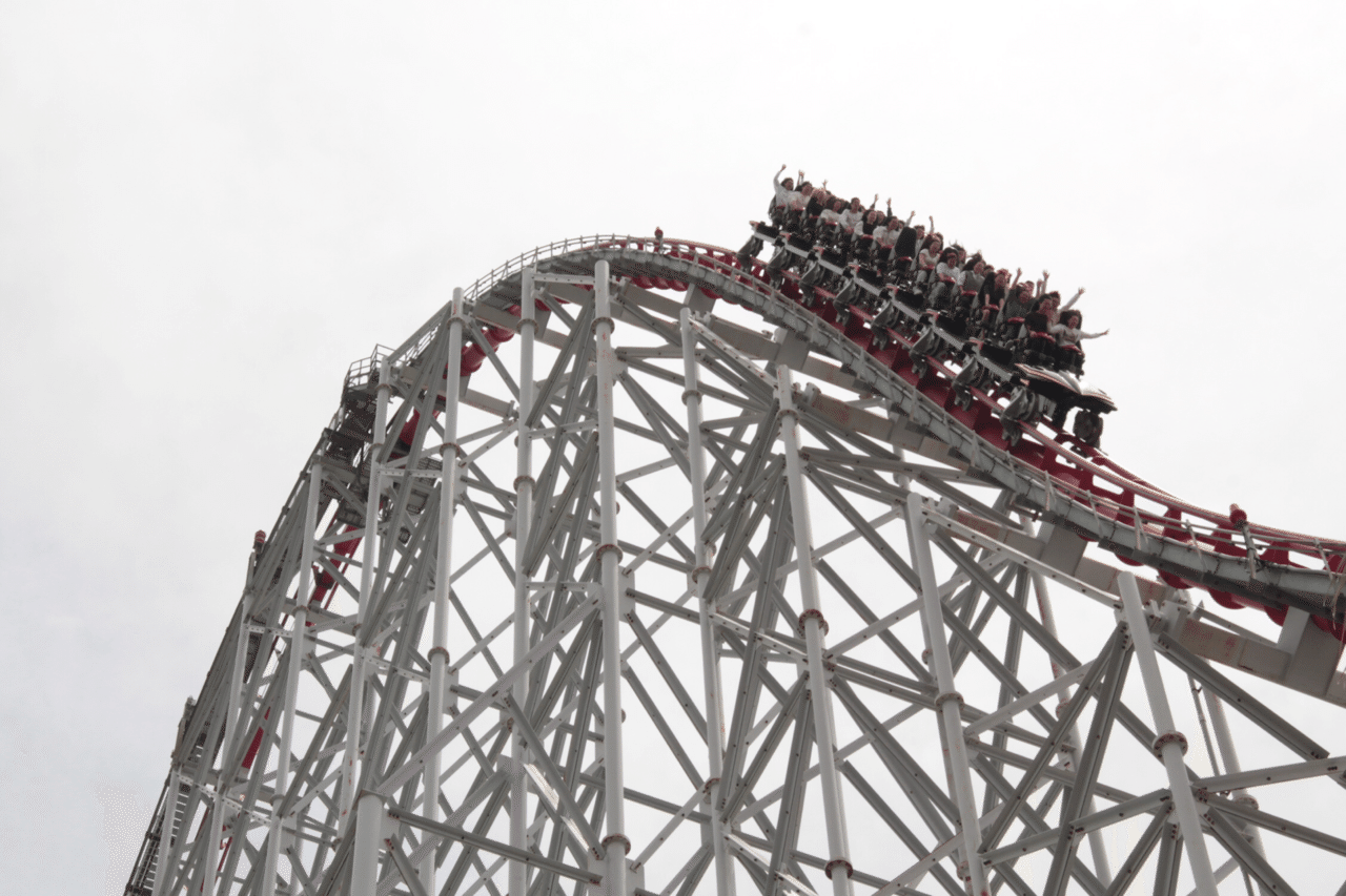 ナガシマスパーランド】スチールドラゴン2000@乗車レポート｜絶叫