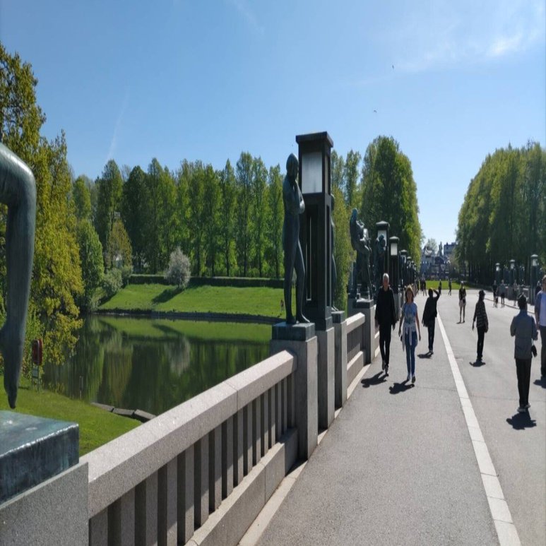 北欧旅行③】ノルウェーで芸術にふれる｜koma8