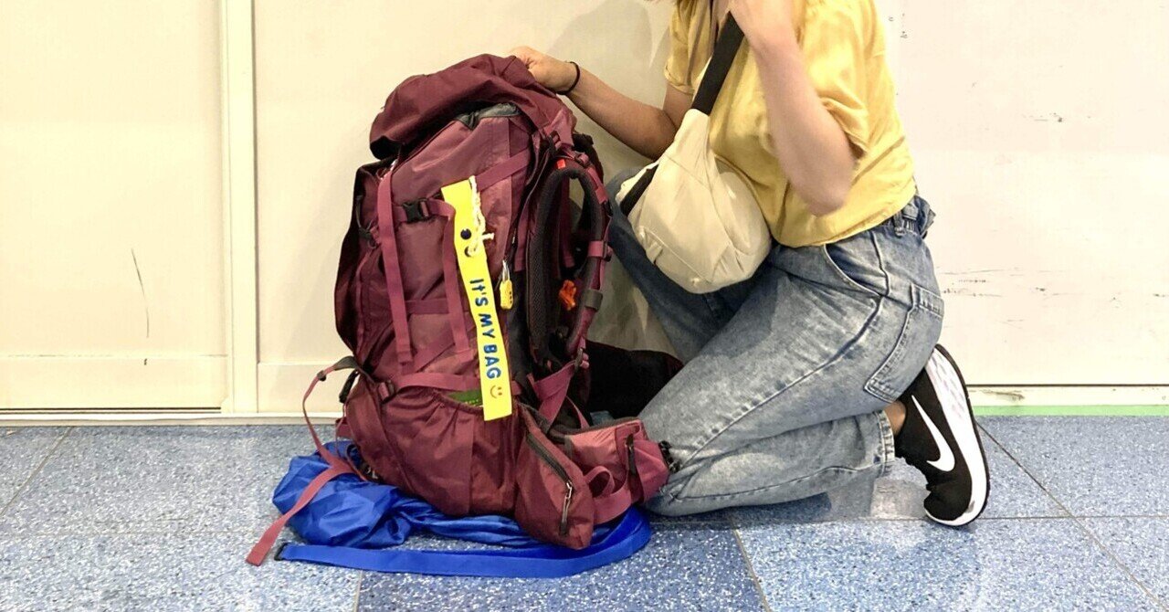 世界1周旅行用 バックパッカーリュック 海外旅行にはどのサイズのバック
