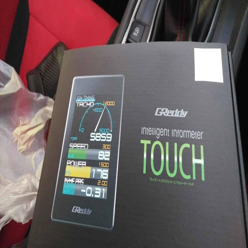 シビたそ】ｲﾝﾃﾘｼﾞｪﾝﾄｲﾝﾌｫﾒｰﾀ-TOUCH取付/R-VIT取外し[9,482km]｜＠由貴