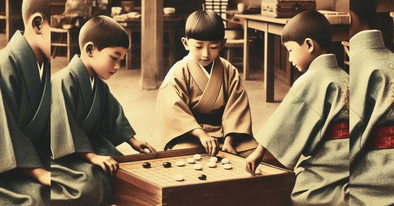 囲碁史記 第90回 方円社三小僧｜烏天狗クーロン