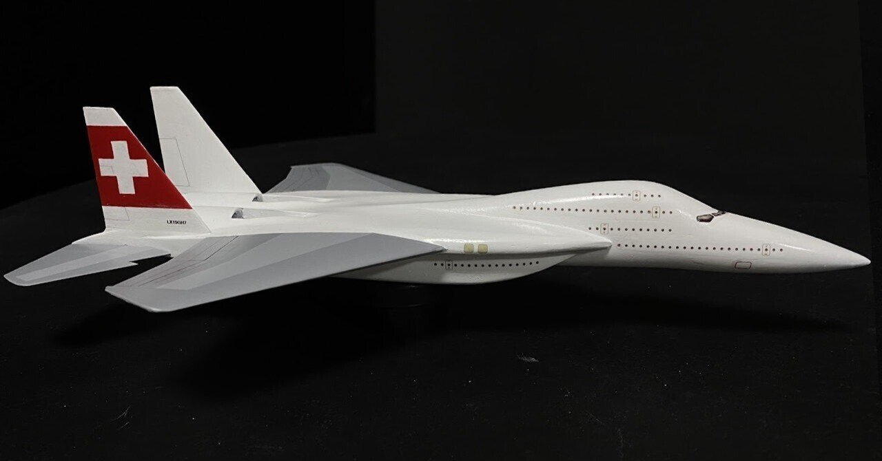 1  スケール F-15 巨大旅客機｜ホビーだらけ・架空飛行機工場