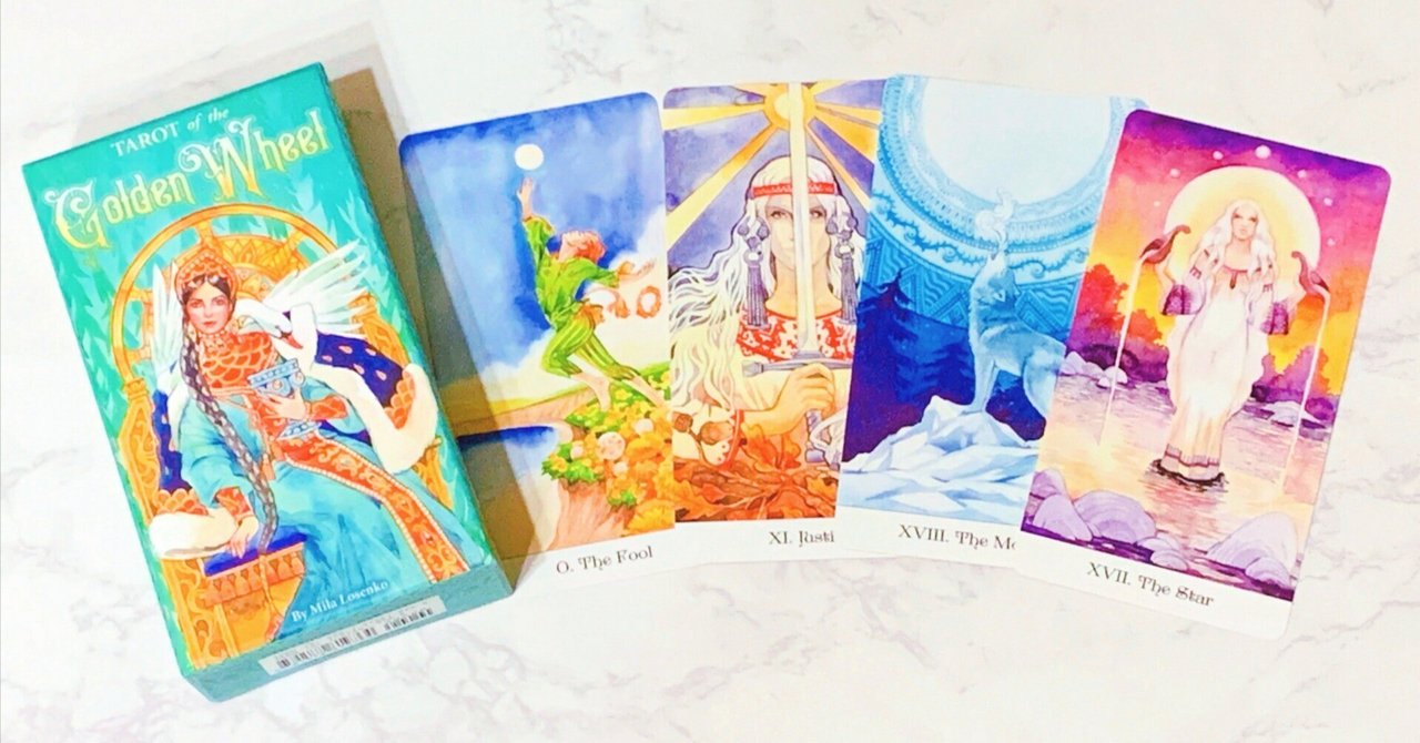 美麗アート✨神秘的な海外デッキ☪︎エンパス／共感力のための