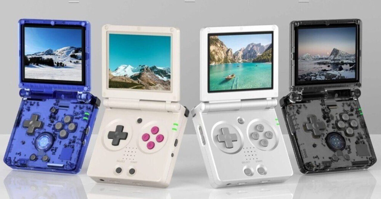 GBA SPのようなエミュ機、RG35XXSP｜葉月 陽