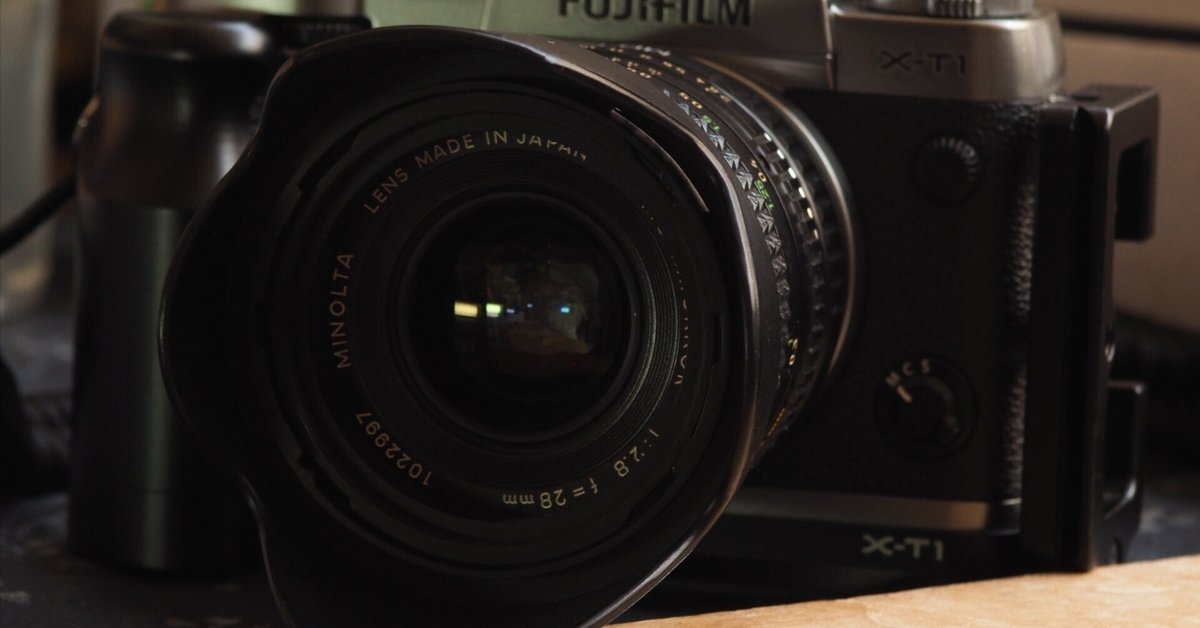 Near MINT] Minolta MC W.ROKKOR 28mm f2.8 Wide Angle Manual