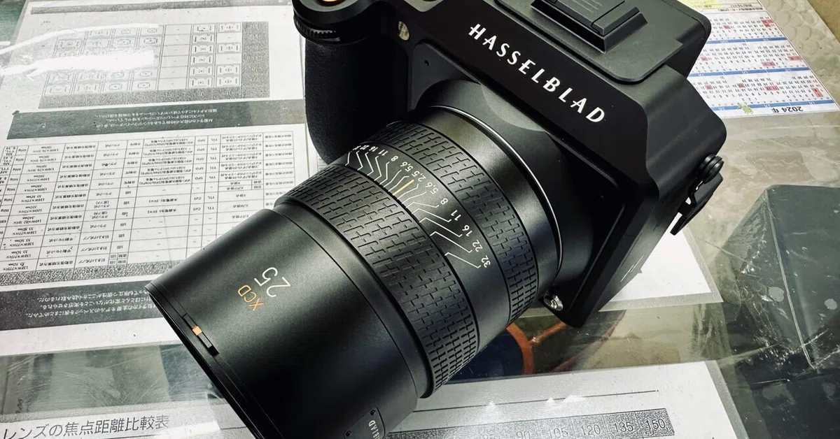 ハッセルブラッド XCD 55V f2.5 Hasselblad XCD 25mm F2.5 V を入手 