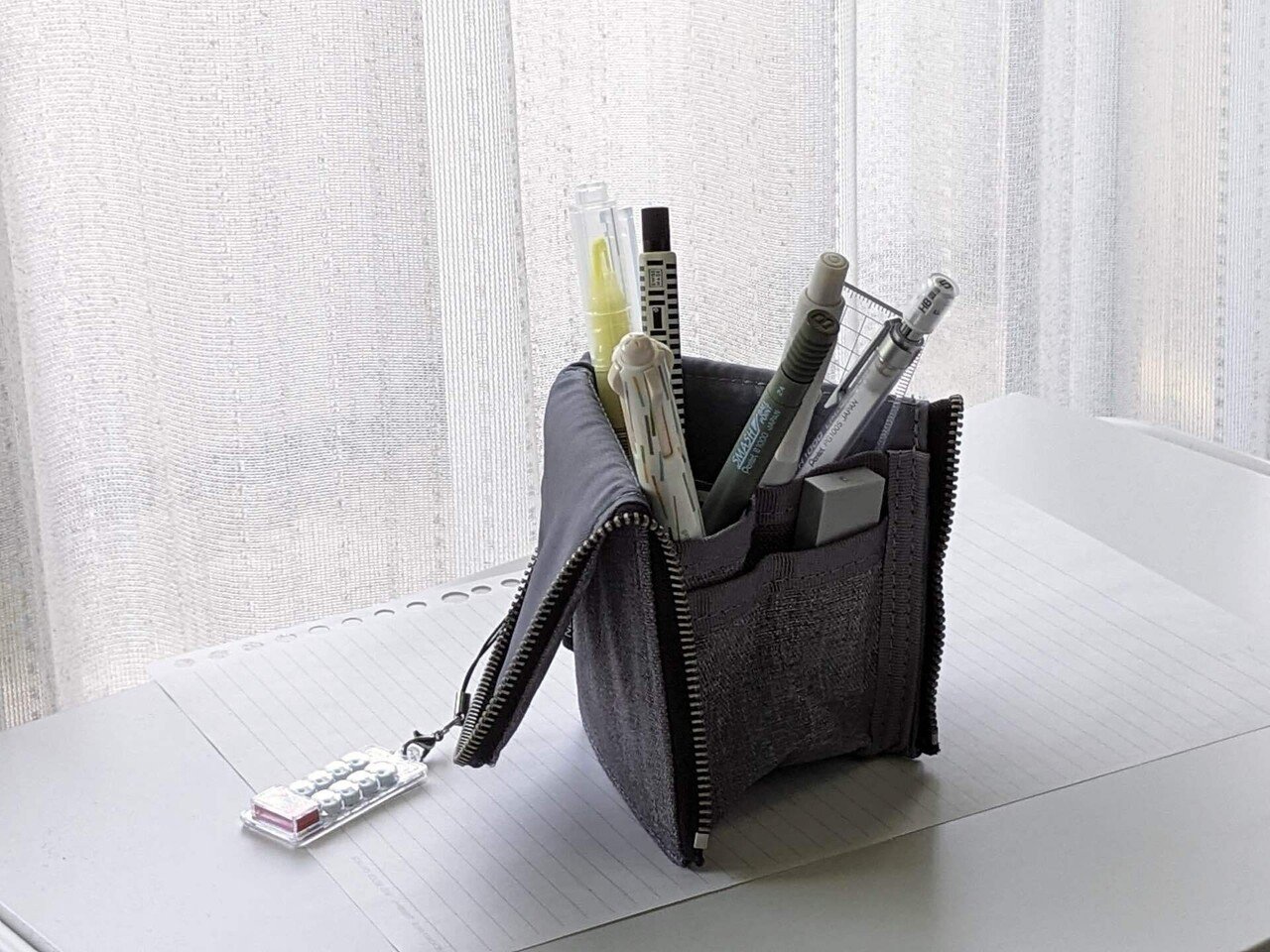 筆箱紹介:GW▷中間考査｜灰根