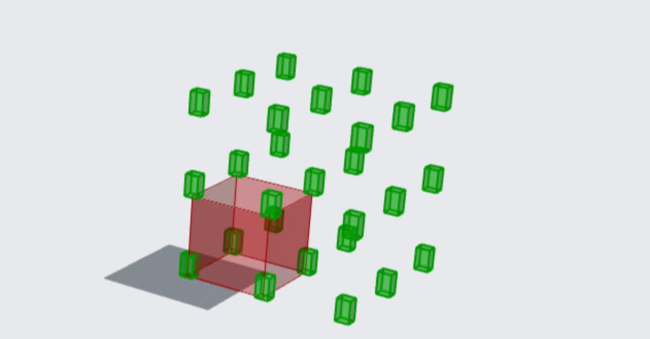 Big Box Array Box ArrayのCellがコピー先の距離|ディンプル
