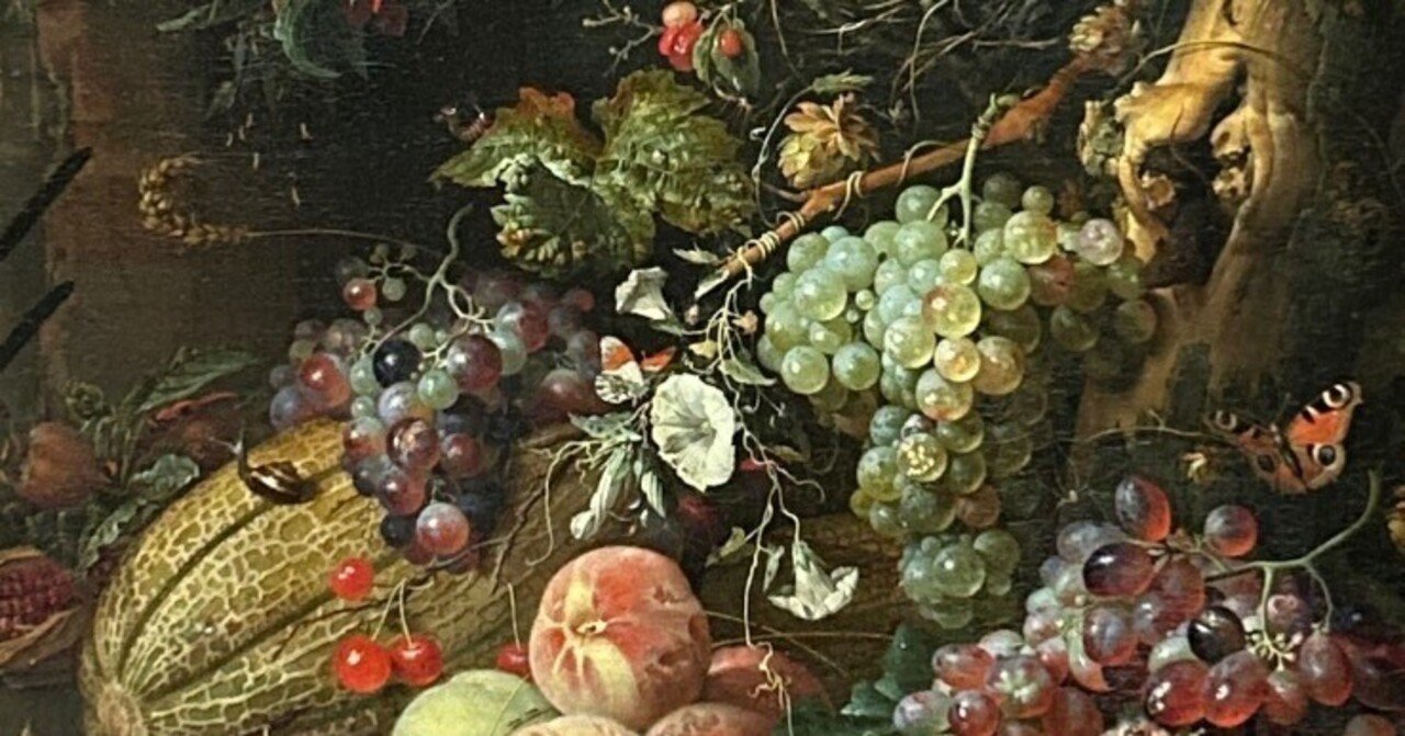 子供のためのルーブル美術館(113)つやつや果物の秘密、実は