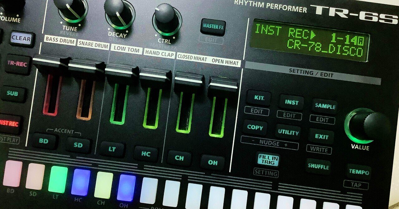 大遅刻！やっとRoland TRシリーズの良さを知るの巻。｜みくばんP 