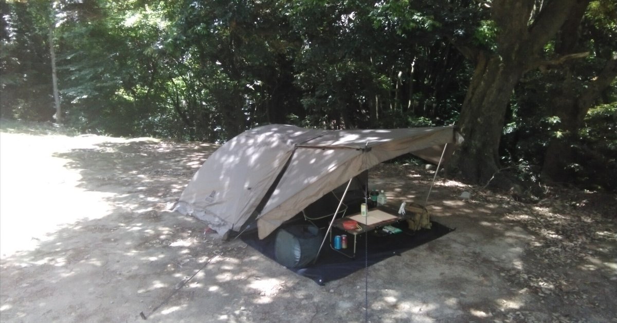 Vastland ドームテントデュオでソロキャンプ｜尾上祐一郎