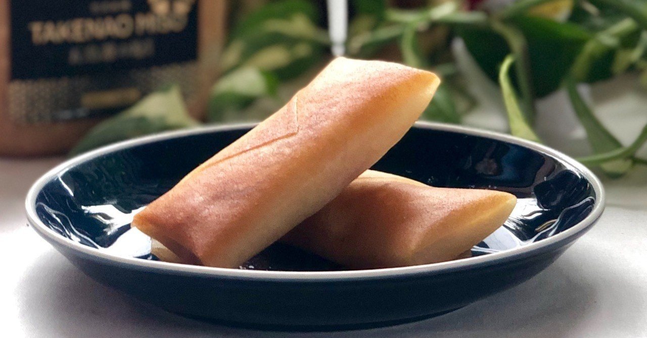 超簡単 はんぺんと味噌の春巻き T Magazine By たけなお商店 Note