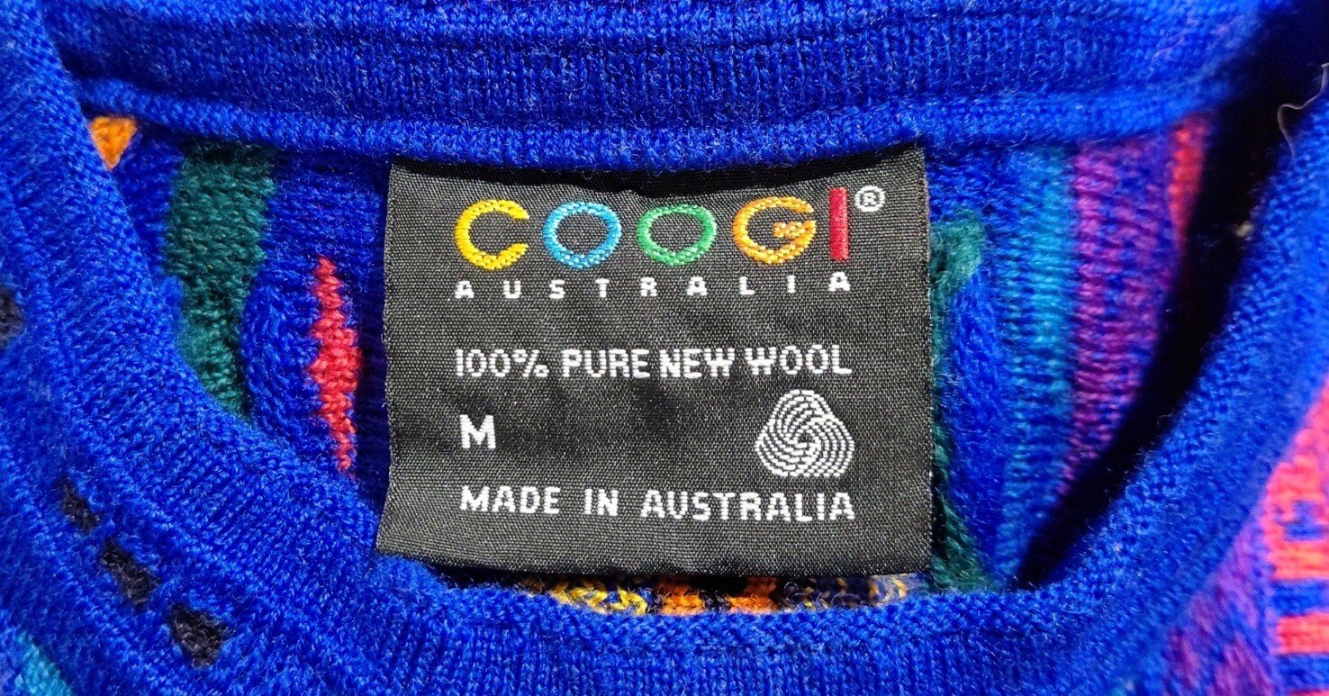 COOGIの🐏ウールセーターをレスキューした！✨MADE IN AUSTRALIA🐨｜ラグマスターPikaichi