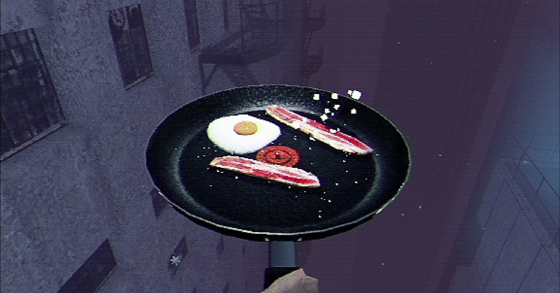 目玉焼き好き タバコ入り目玉焼き”ってどんな味？実際に調理しながら『Arctic Eggs
