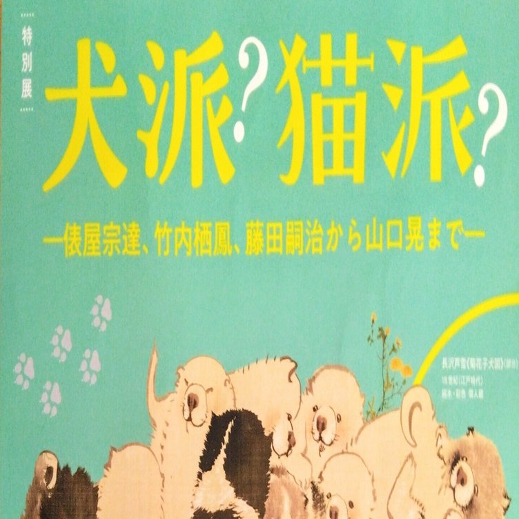 犬派？猫派？展をみた｜しえ