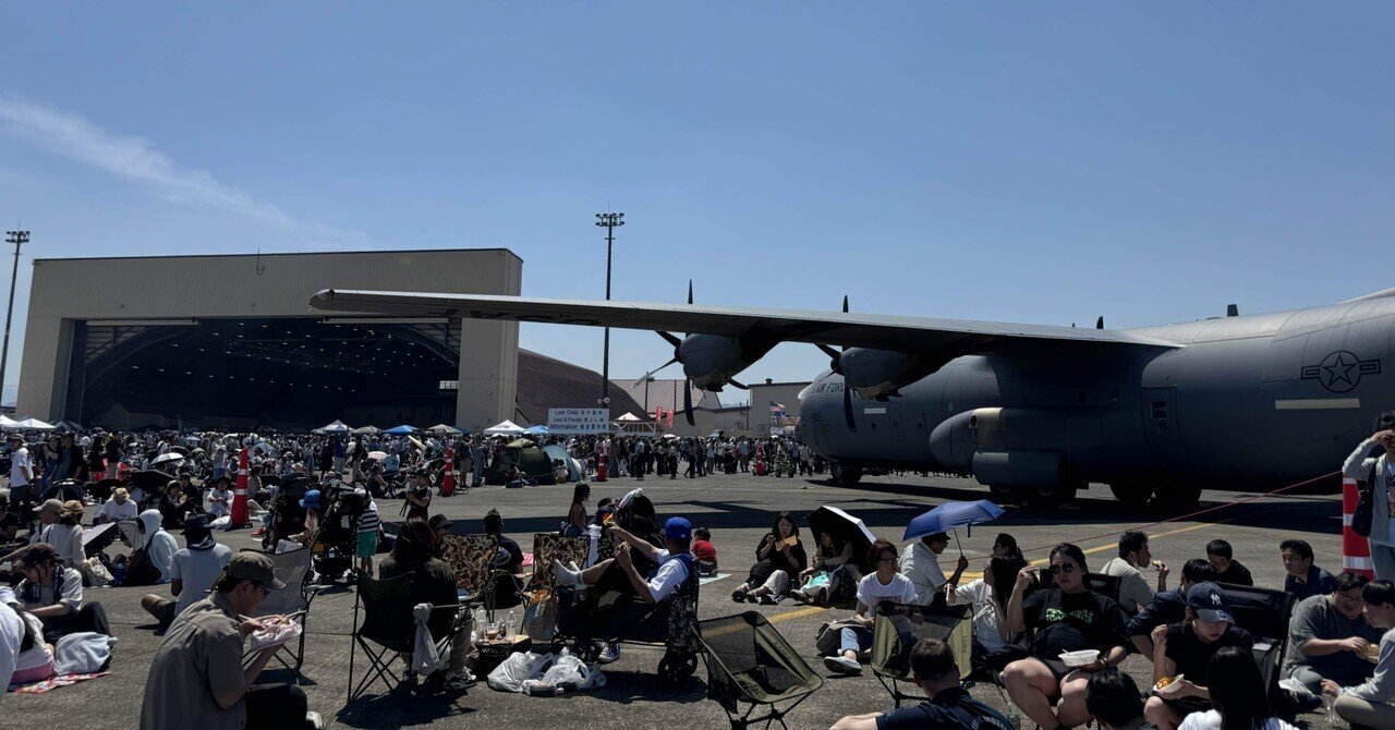 横田基地日米友好祭2024に行ってきました｜F.Kawabata
