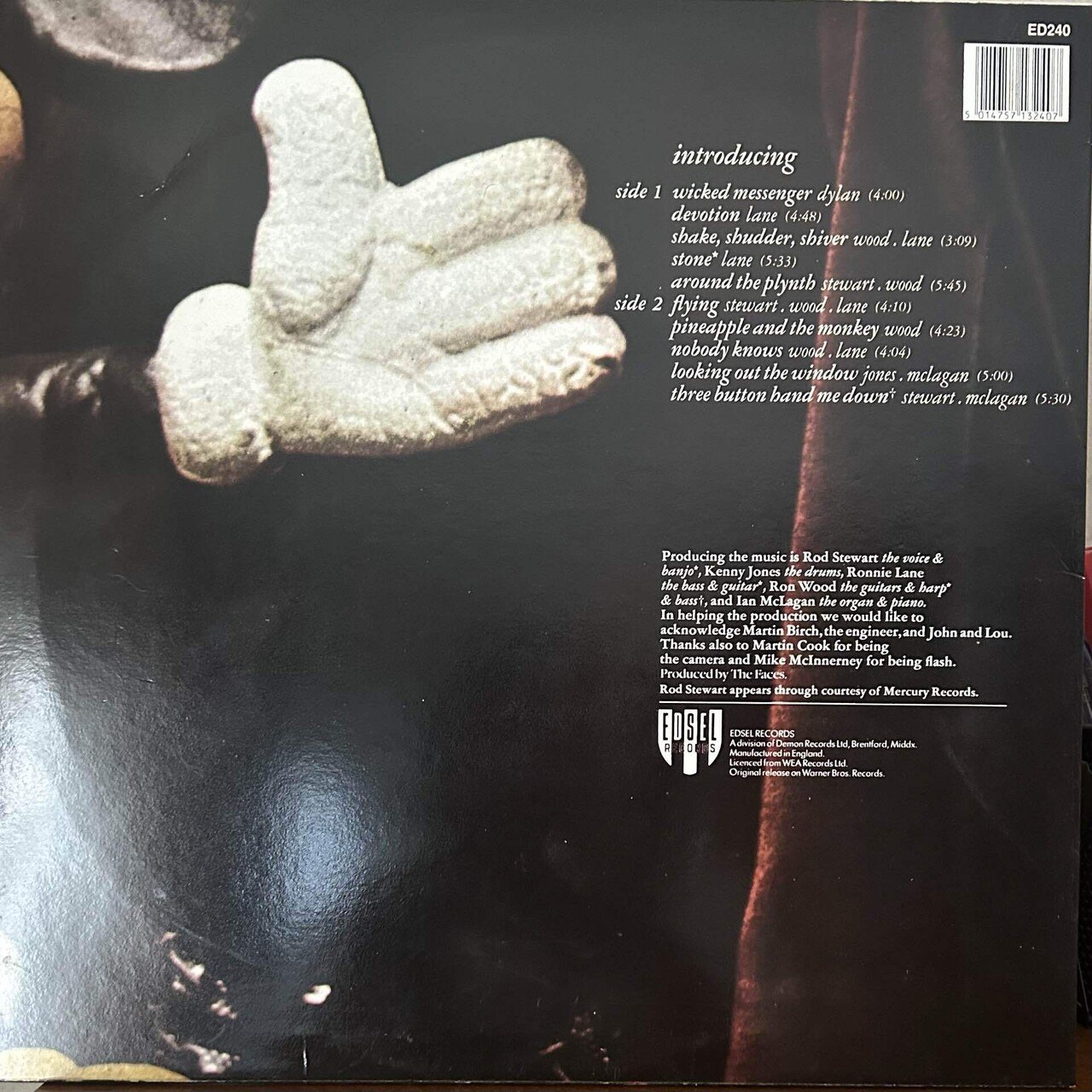 レコード】Faces – 2 Originals Of Faces 1131